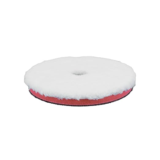 Maxshine 5" Universal Microfiber Polishing Foam Pad for Finishing – Ultra-Soft Microfiber with Hook & Loop – Compatible with DA & Rotary Polishers – Ideal for Final Finishing