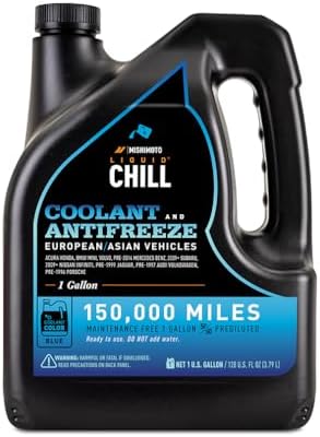 Mishimoto Liquid Chill® OE Coolant, Blue, European/Asian Vehicles, 1 Gallon