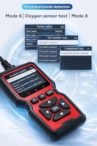 V519 OBD2 Scanner Diagnostic Tool, Car Code Reader with 35,901 Built-in DTC Lookup, Check Engine Light Reader, Live Data, I/M Readiness, Battery Voltage Test, for 1996+ Vehicles
