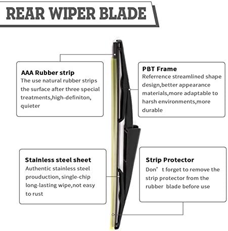 Rear Wiper Arm Blade for Ford Expedition Lincoln Navigator 2009-2016