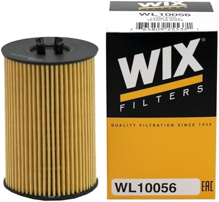 WIX WL10056 Oil Filter Replacement, Built for Synthetic and High Mileage Oil - Compatible With Audi, Volkswagen (14-19)