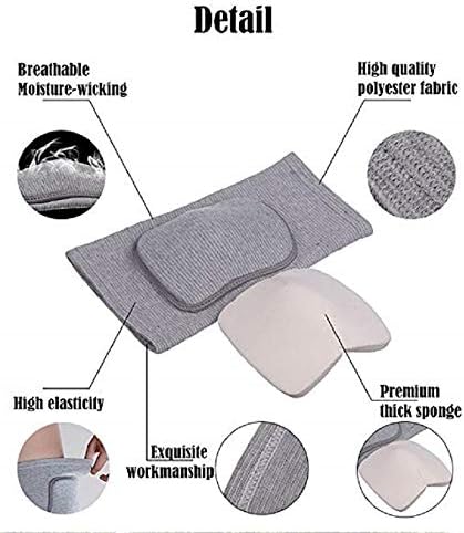 JUMISEE Kids Knee Pad, Anti-Slip Padded Sponge Knee Brace Breathable Flexible Elastic Knee Support for Football Volleyball Dance Skating Basketball Sports