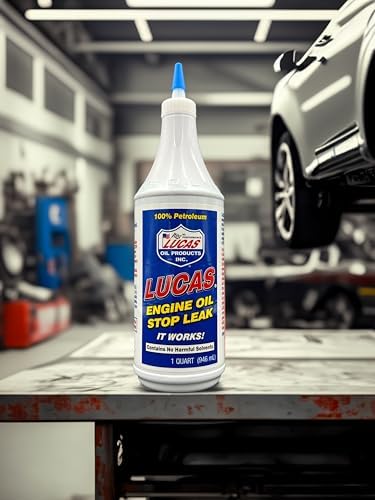 Lucas Oil 10278 Engine Oil Stop Leak - 1 Quart (Pack of 12)