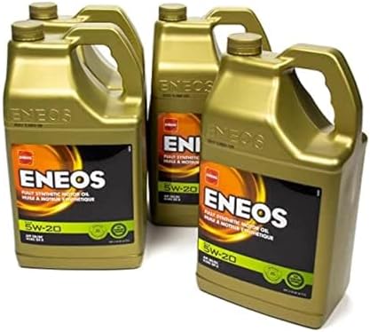 ENEOS 5W-20 Fully Synthetic Motor Oil, 4x5 Qt
