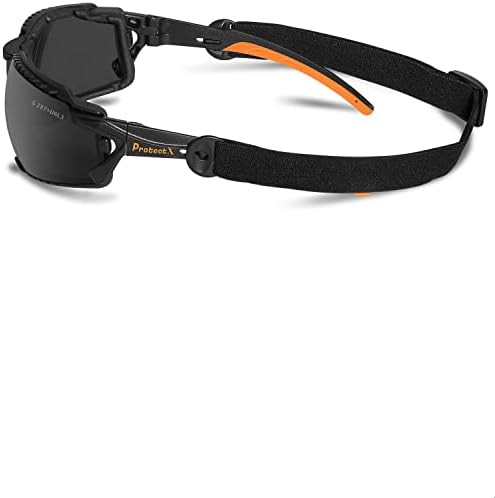 ProtectX Classic Safety Glasses, Anti-Fog Scratch Resistant Lenses