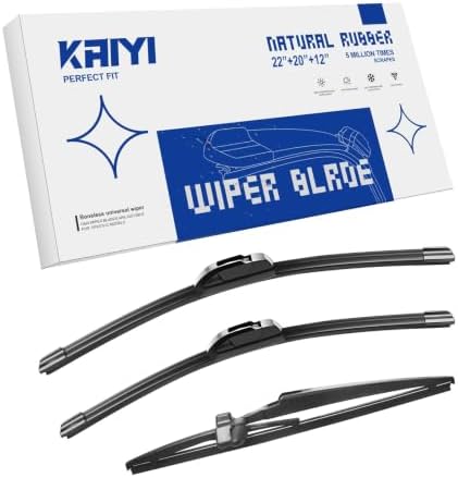 KAIYI 3 Windshield wipers Compatible with Toyota 4Runner 2003-2009