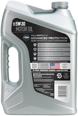 Valvoline Advanced Full Synthetic SAE 5W-30 Motor Oil 5 QT