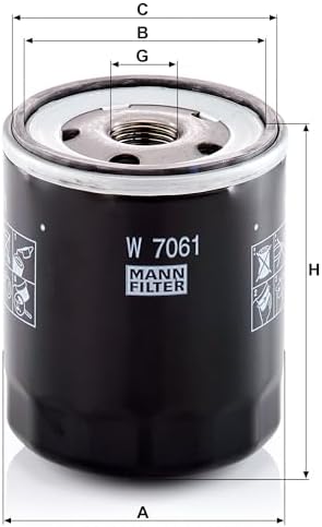 MANN-FILTER W 7061 Oil Filter – For passenger cars