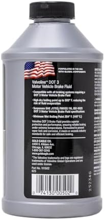 Valvoline DOT 3 Synthetic Brake Fluid, 12 oz