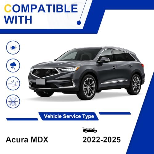 KAIYI 3 Pack Windshield Wipers Compatible with Acura MDX 2022-2025