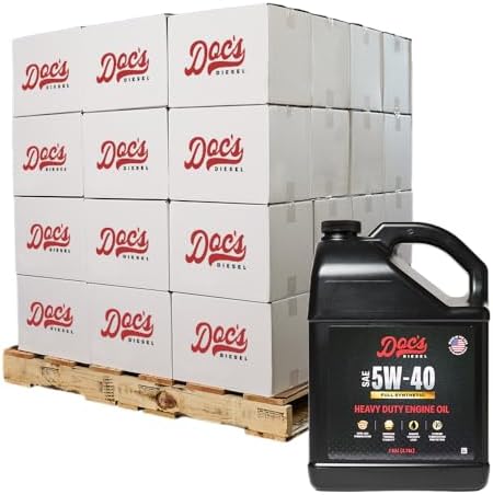 Doc's Diesel 5W-40 Full Synthetic Heavy Duty Oil, Cold Start, 192 Gal Skid