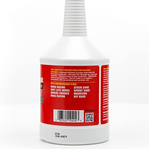 Red Line 10404 40WT Synthetic Race Motor Oil (15W40) - 1 Quart