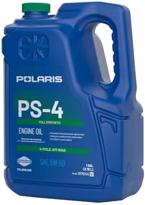Polaris PS-4 Full Synthetic 5W-50 All-Season Engine Oil