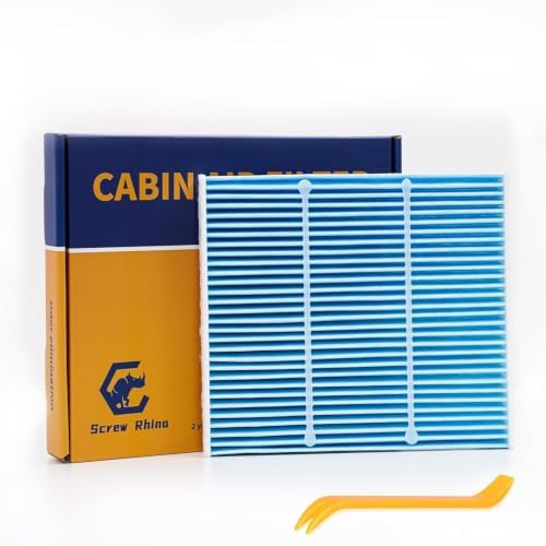 Cabin HEPA Air Filter CF10709 Replacement for Hyundai Tucson 2005-2015,Accent 2012-2017,Genesis Coupe 2010-2016,Veloster 2012-2017/ Kia Sportage 2005-2016,Forte 2010-2013,Rio 2006-2017