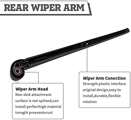 Rear Wiper Arm Blade for Audi A3 2006-2013 S3 2002-2008 A4 2002-2008