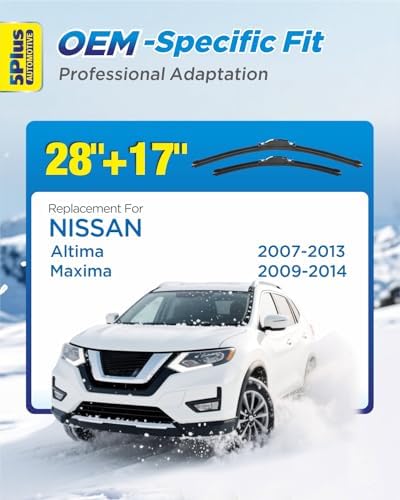 5 PLUS Wiper Blades fits Nissan Maxima 2009-2014 Bundle with Car Wash Towel