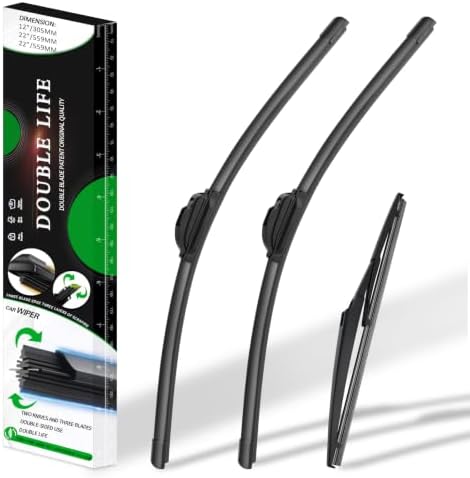 Windshield Wiper Blades compatible with Chevy Tahoe Suburban 1500 2500