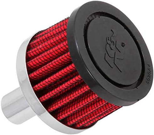 K&N Vent Air Filter/Breather: High Performance, Premium, Washable, Replacement Engine Filter: Filter Height: 1.5 in, Flange Length: 0.875 in, Shape: Breather, 62-1030