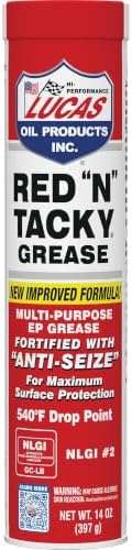 Stens Lucas Oil Red N Tacky Grease, (10 Pack)