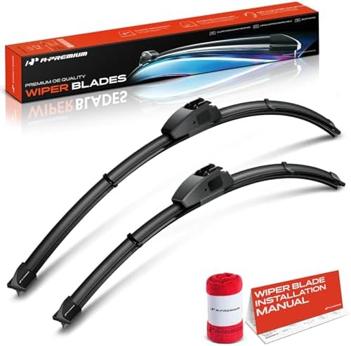 A-Premium 28" + 24" Windshield Wiper Blades Compatible with Honda