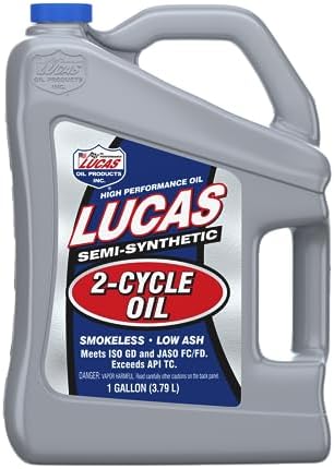 Lucas Oil 10115 Semi-Synthetic 2-Cycle Motor Oil - 1 Gallon