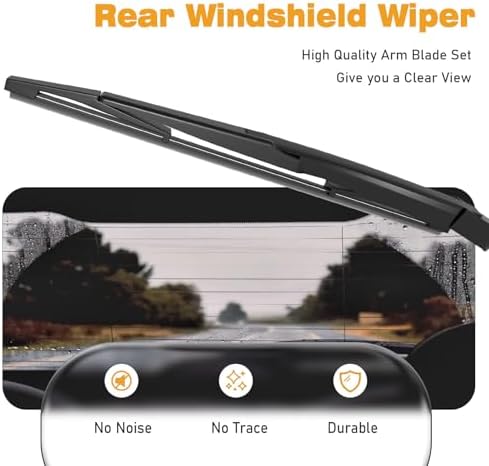 Rear Windshield Wiper Replacement for Chevy/GMC 2022 2023 2024 Equinox Terrain 1.5L Back Wiper Arm Blade Assembly | OEM# 85118764 Fit
