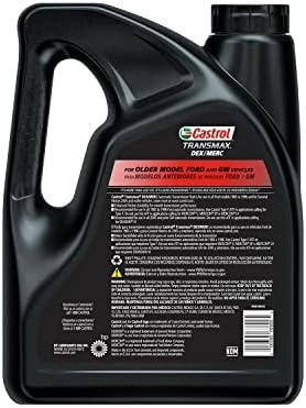 Castrol Transmax DEX/MERC Automatic Transmission Fluid, 1 Gallon