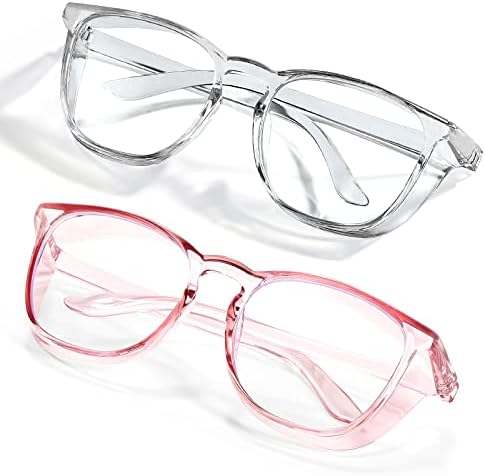 Safety Glasses Goggles for Women Girls Anti Fog Protective Eyewear Glasses