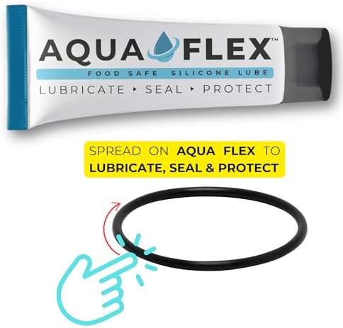 Aqua Flex Silicone Grease, NSF Registered Food-Grade, 50g