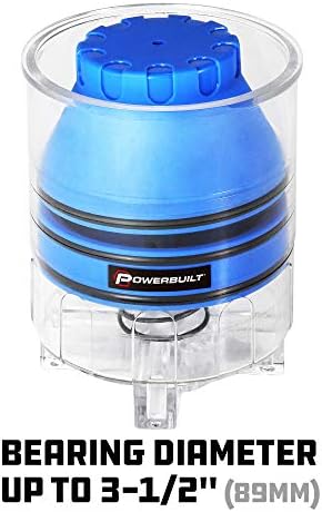 Powerbuilt Deluxe Portable Bearing Packer, Grease Gun Attachment, Auto Specialty Tools, Car Service Tools - Grease & Lubrication - 647646