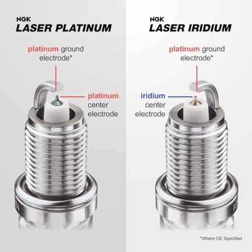 6 pc NGK Laser Iridium Spark Plugs for Jeep Wrangler 3.6L V6 2012-17