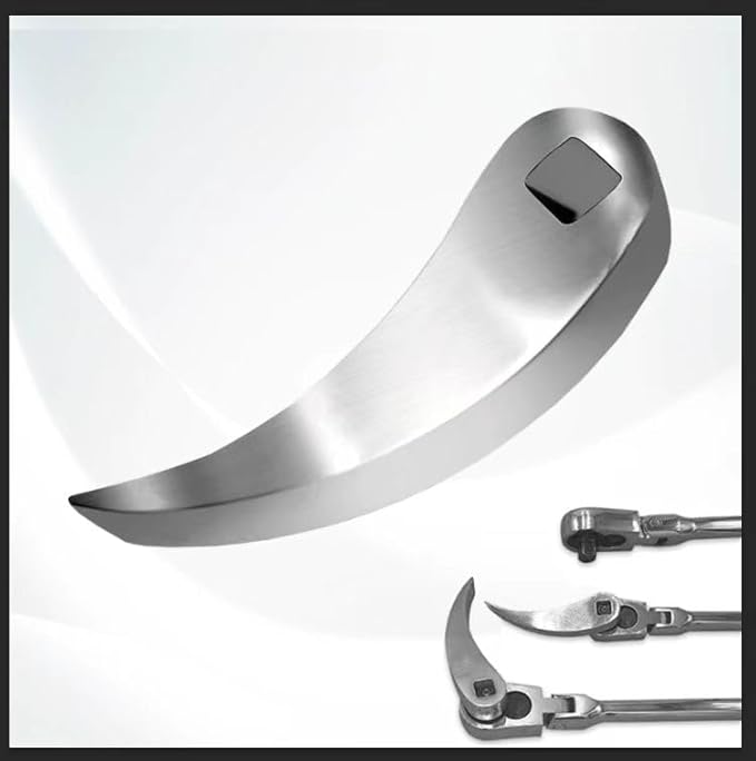 Pry Bar Wrench Adapter Head & Crowbar Tool-3/8" Ratchet Adapter for Tight Spaces, Adjustable Angle Heavy-Duty Demolition Tool with Extra-Strong Steel (Compact Ratchet Pry Bar Attachment).