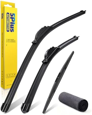 5 PLUS Custom-Fit Wipers fits Nissan ARIYA 2023-2024 Windshield Wipers