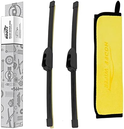 (Pack of 2) Rear Wiper Blade Replacement for Hyundai Elantra GT I30 2013-2017,Jaguar F-PACE 2017-2022,Alfa Romeo Stelvio,E-PACE 2018-2023,Forte 2014-2018 Hatchback,Back Windshield Window Accessories