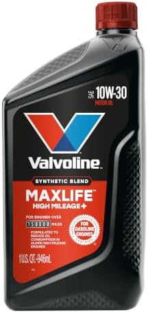 Valvoline High Mileage 150K with MaxLife Plus Technology 10W-30 Motor Oil 1 Quart