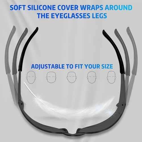 Salfboy Ansi Z87.1 Certified Safety Glasses, Bulk Protection Glasses