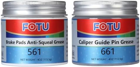 FOTU 661+561 Brake Quiet Grease Set,Maintenance for Caliper & Brake Pad