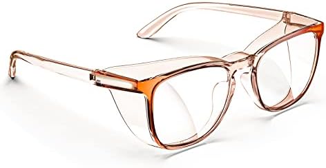 MORK&SUKY Safety Glasses, Stylish Goggles With No Fog Lense, Alternatives To Regular Protective Eyewear For Lab and Nursing.
