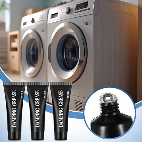 Threlaco 3 Pack 10g Synthetic Damping Grease for Washing Machine Damper