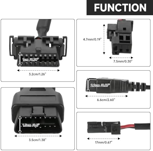 OBD2 Security Gateway Bypass Cable for Ram 1500 2500 2018-2020