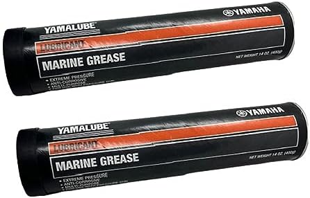 Yamaha Yamalube Marine Multi Purpose Grease- (Qty of 2) 14 Ounces, #ACC-GREAS-14-CT