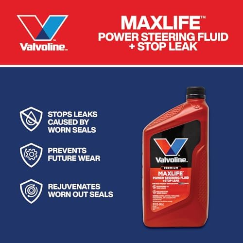 Valvoline MaxLife Power Steering Fluid, 32 oz