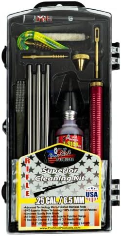 Pro-Shot Gun Cleaning Kits: Universal, Rifle, Pistol, and Shotgun Cleaning Kits with Premium Stainless Micro-Polished Rods, Brushes, Jags, Patches, CLP & Grease – Made in USA