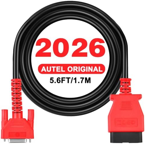 Autel Original OBD2 Main Test Cable, 16 Pin OBDII Diagnostic Test Cable