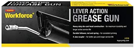 Workforce Lever Grease Gun, 6 in. Rigid Extension - L1310