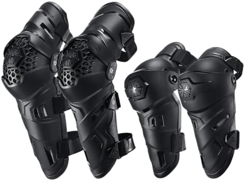 Scoyco Motorcycle Knee and Elbow Pads CE Level 2 Impact Resistant Flexible
