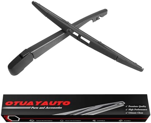 OTUAYAUTO Rear Wiper Arm Blade Set - Replacement for Nissan Murano 2004-2015, Nissan Cube 2009-2015 OE:287811FC0A