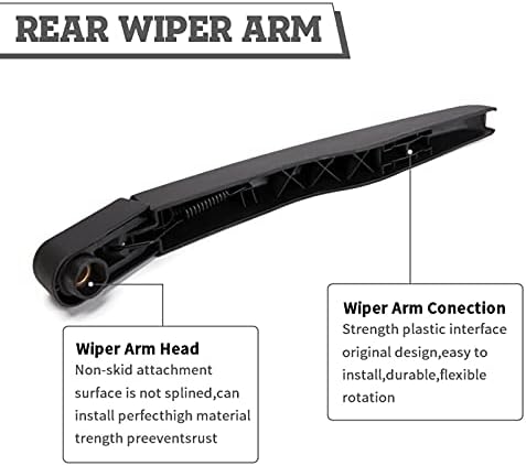 Rear Windshield Wiper Arm & Blade Assembly for Ford EDGE 2015-2024