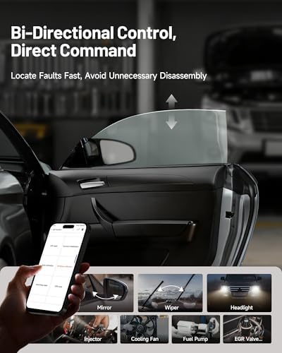 TOPDON Topscan Master OBD2 Scanner Bluetooth, Bidirectional Scan Tool