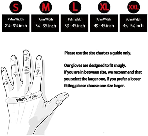 DULFINE A3/A4/A9 Cut Resistant 2/3/6/12 Pairs Work Gloves for Men & Women